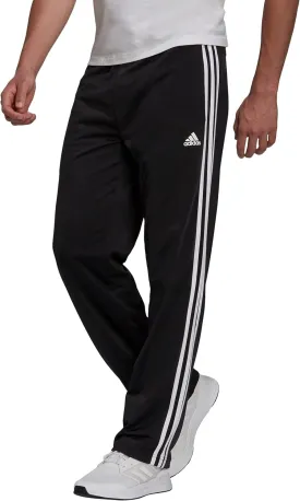 adidas Men's Essentials Warm-up Open Hem 3-stripes Tracksuit Bottoms