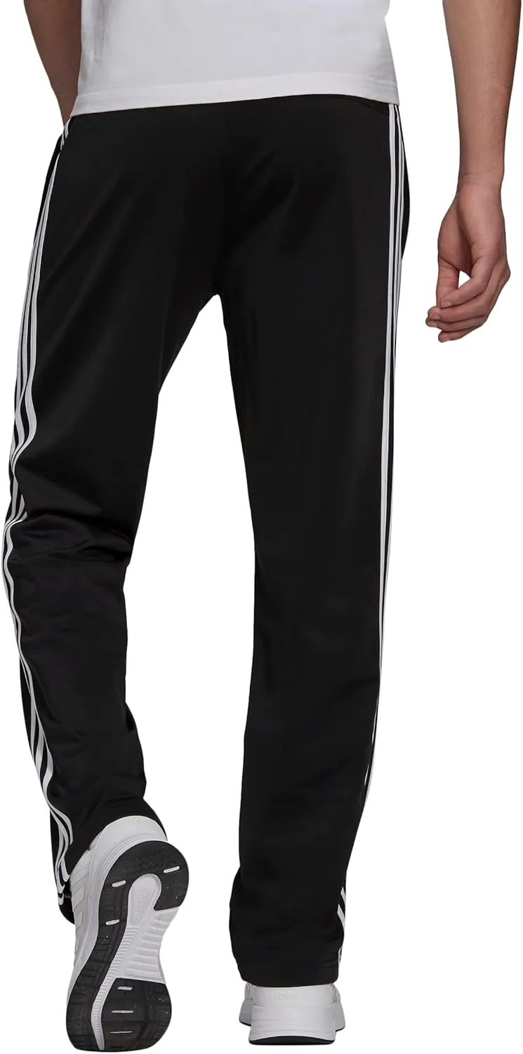 adidas Men's Essentials Warm-up Open Hem 3-stripes Tracksuit Bottoms