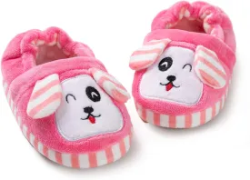 Baby Girl's Premium Soft Plush Slippers Cartoon Warm Winter House Shoes