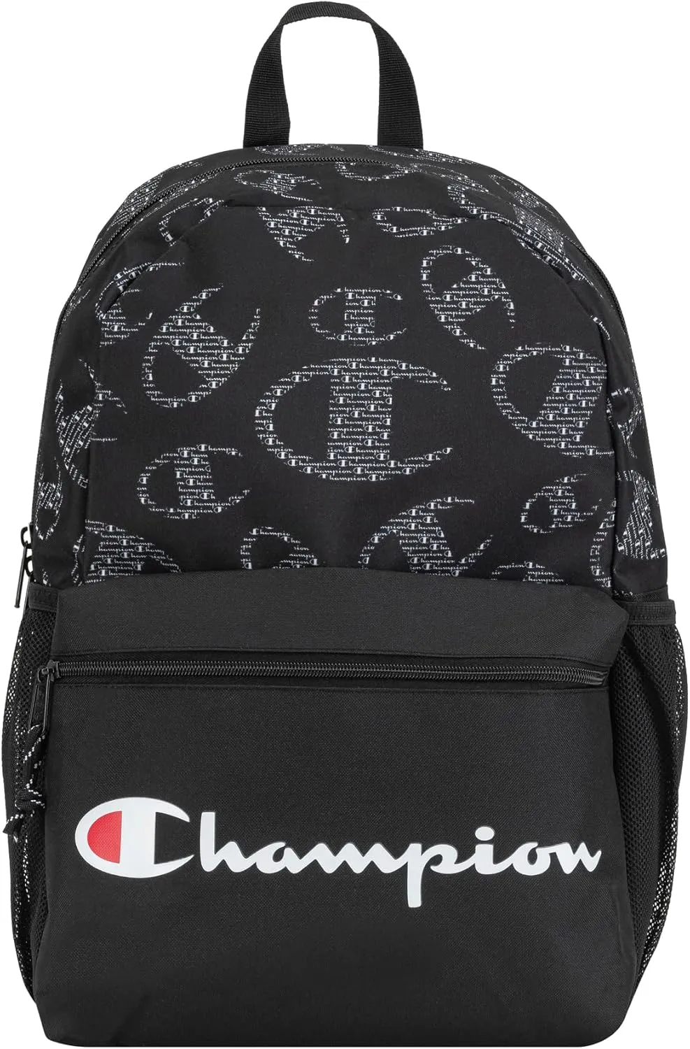 Champion Merit Backpack, Black/White, One Size