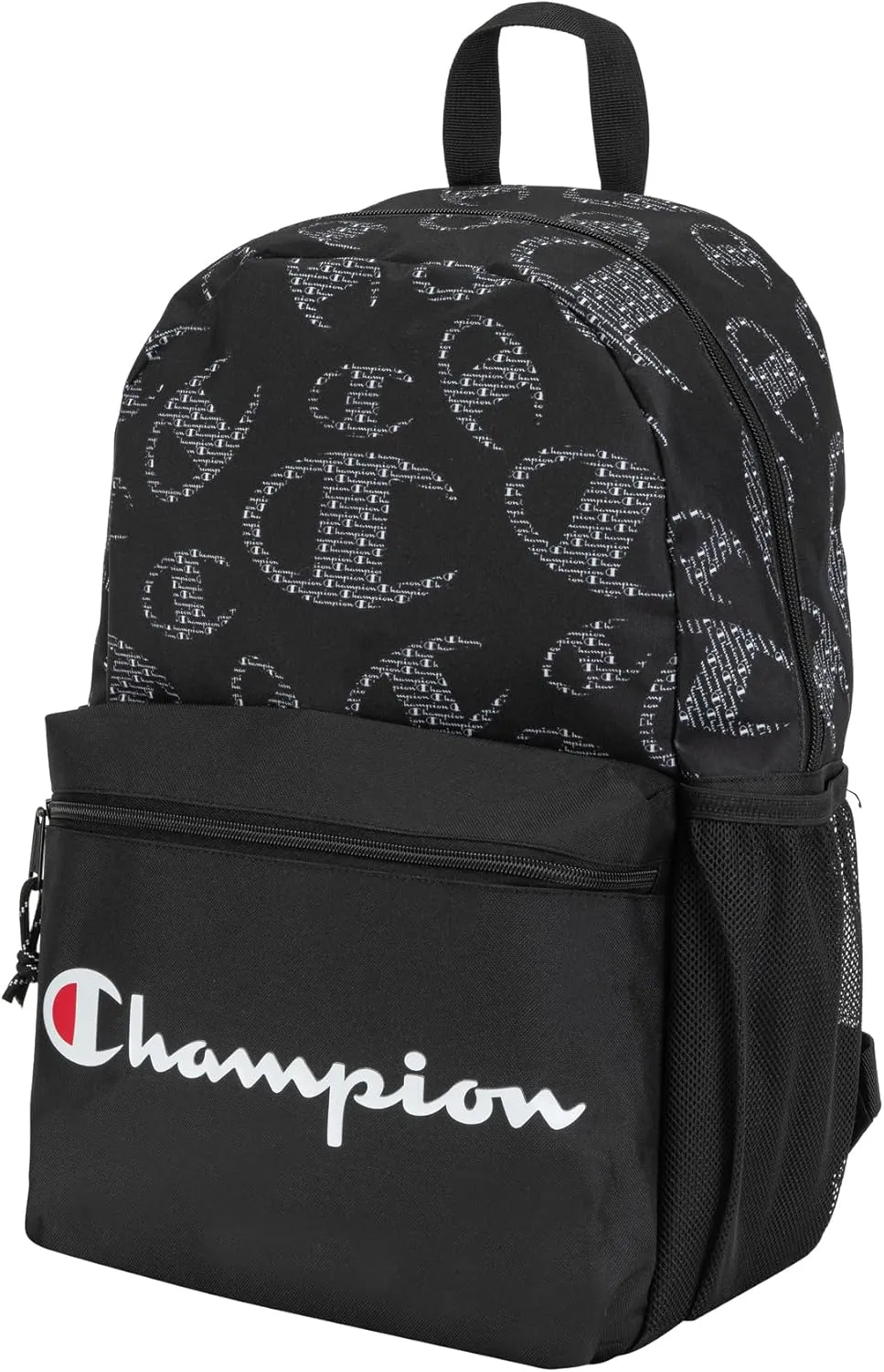 Champion Merit Backpack, Black/White, One Size