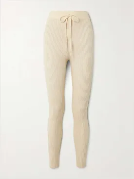Mocado ribbed-knit leggings