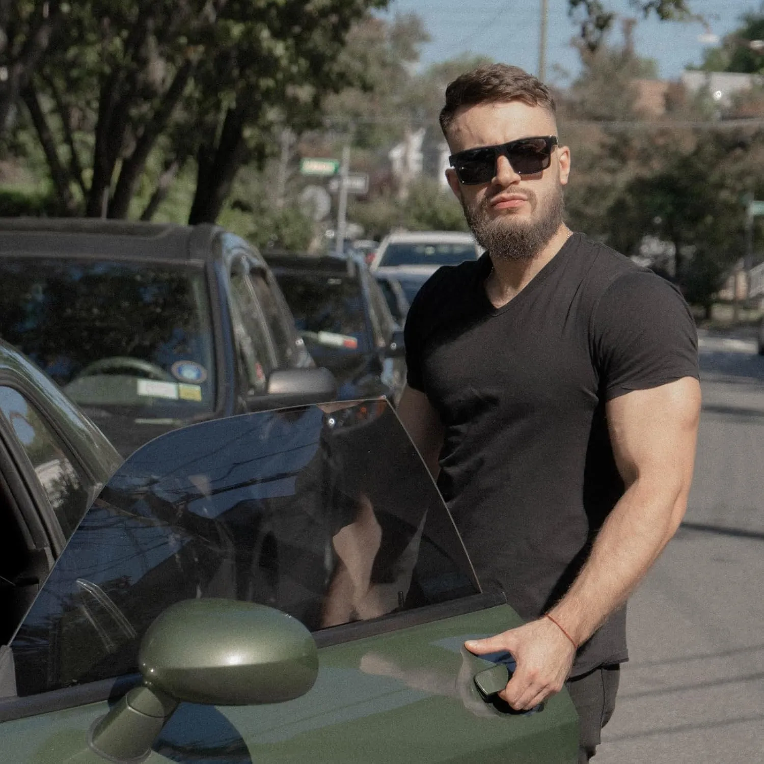 XXL Size Extra Large Square 157MM Polarized Sunglasses for Big Wide Heads Men TR90 Lightweight UV400 Glasses